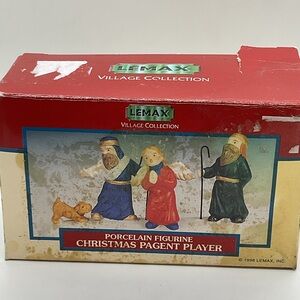 Lemax Porcelain Christmas Pageant Figurine Set - Item 83258